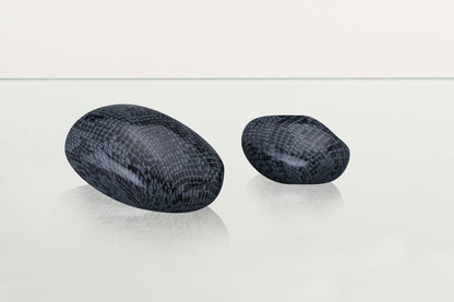 Reptile Pet Urn - Dark Blue | Ceramic | HydroGraphics - Pulvis Art Urns