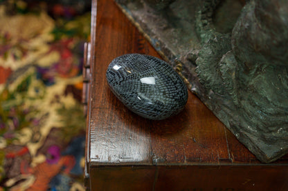 Reptile Pet Urn - Dark Blue | Ceramic | HydroGraphics - Pulvis Art Urns