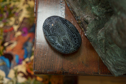 Reptile Pet Urn - Dark Blue | Ceramic | HydroGraphics - Pulvis Art Urns