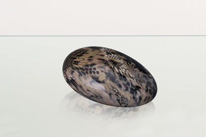 Snake Pet Urn - Beige | Ceramic | HydroGraphics - Pulvis Art Urns