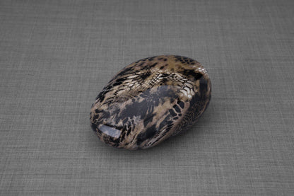 Snake Pet Urn - Beige | Ceramic | HydroGraphics - Pulvis Art Urns