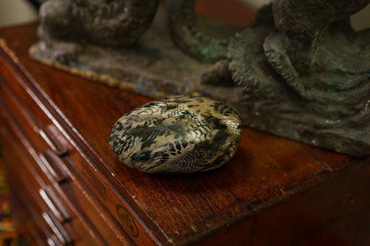 Snake Pet Urn - Beige | Ceramic | HydroGraphics - Pulvis Art Urns