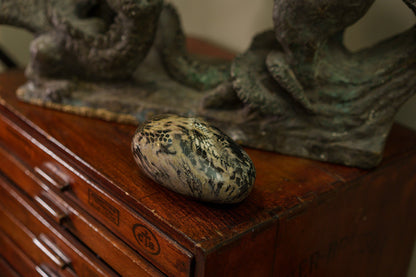 Snake Pet Urn - Beige | Ceramic | HydroGraphics - Pulvis Art Urns