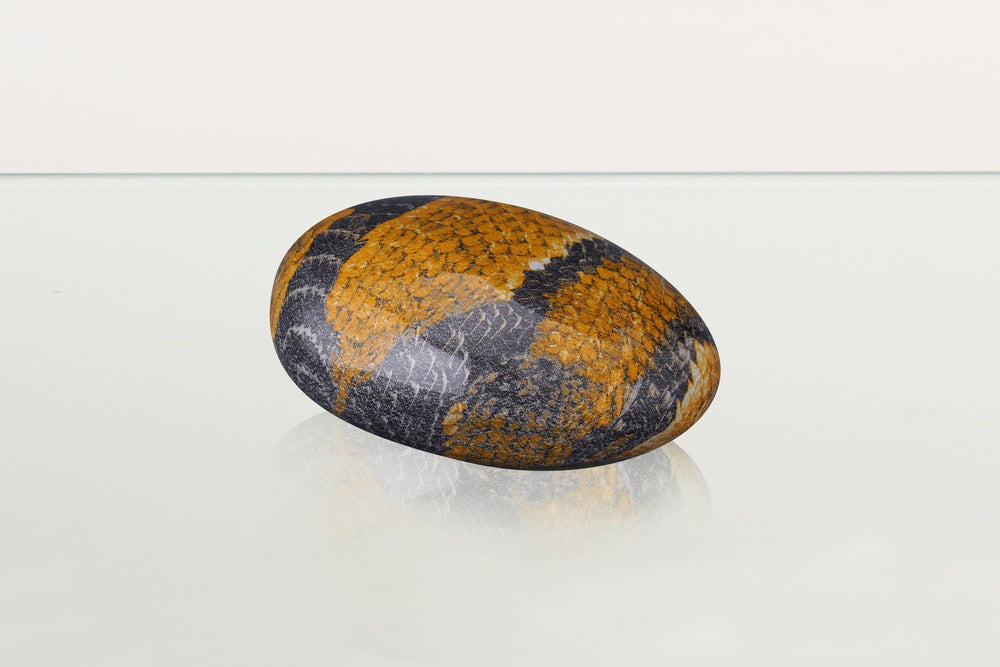 Pulvis Art Urns Pet Urn Snake Pet Urn - Yellow | Ceramic | HydroGraphics
