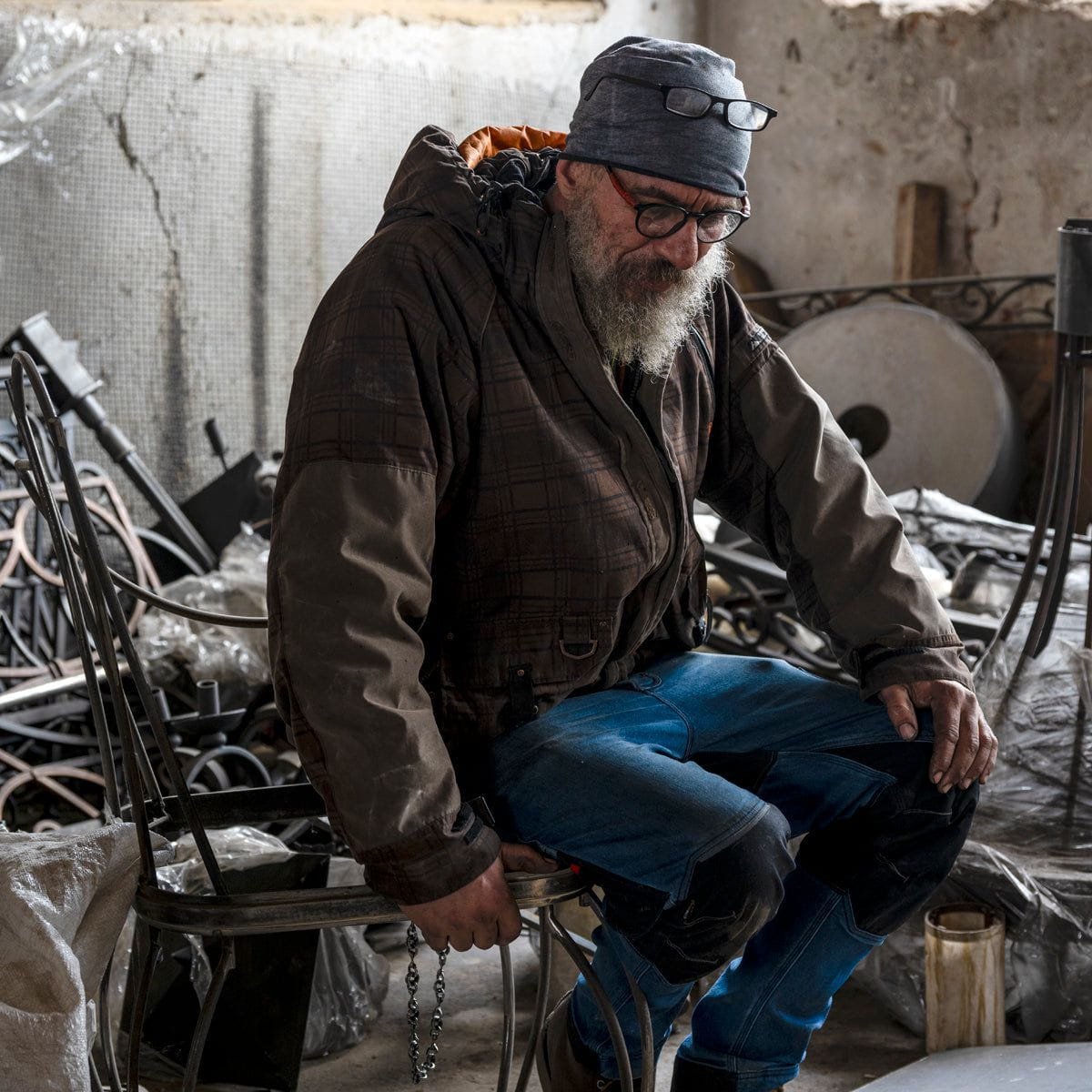 Forged Iron Calla Flower - Handwrought | Memorial Accessory - Pulvis Art Urns