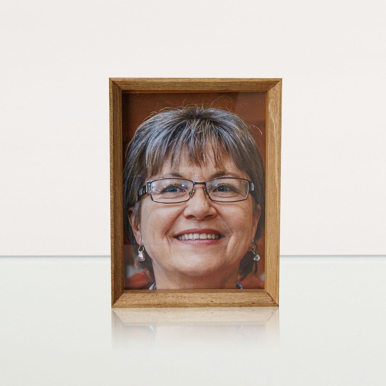 Memorial Picture Frame - Handmade | Genuine Walnut - Pulvis Art Urns