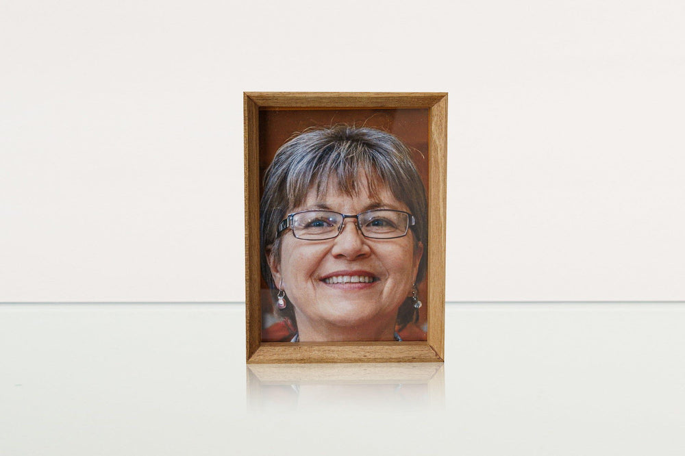Pulvis Art Urns Picture Frame Memorial Picture Frame - Handmade | Genuine Walnut