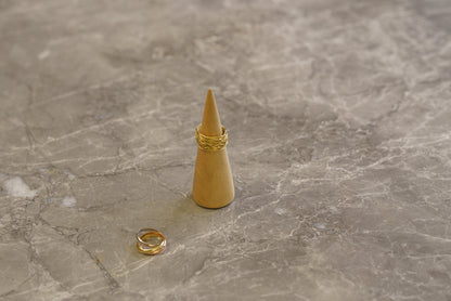 Wooden Ring Cone - Handmade | Genuine Walnut - Pulvis Art Urns