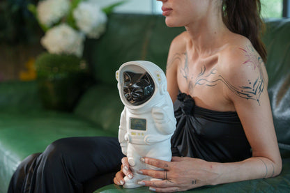 Customizable Pet Cremation Urn - Cat | Ceramic Handmade Figure - Pulvis Art Urns