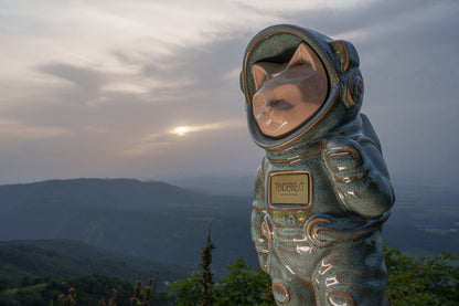 Customizable Pet Cremation Urn - Cat | Ceramic Handmade Figure - Pulvis Art Urns