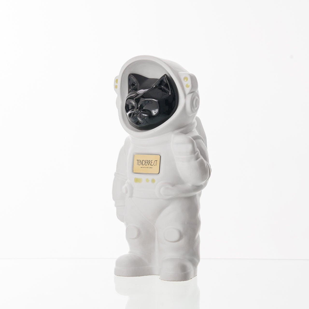 Customizable Pet Cremation Urn - Cat | Ceramic Handmade Figure - Pulvis Art Urns