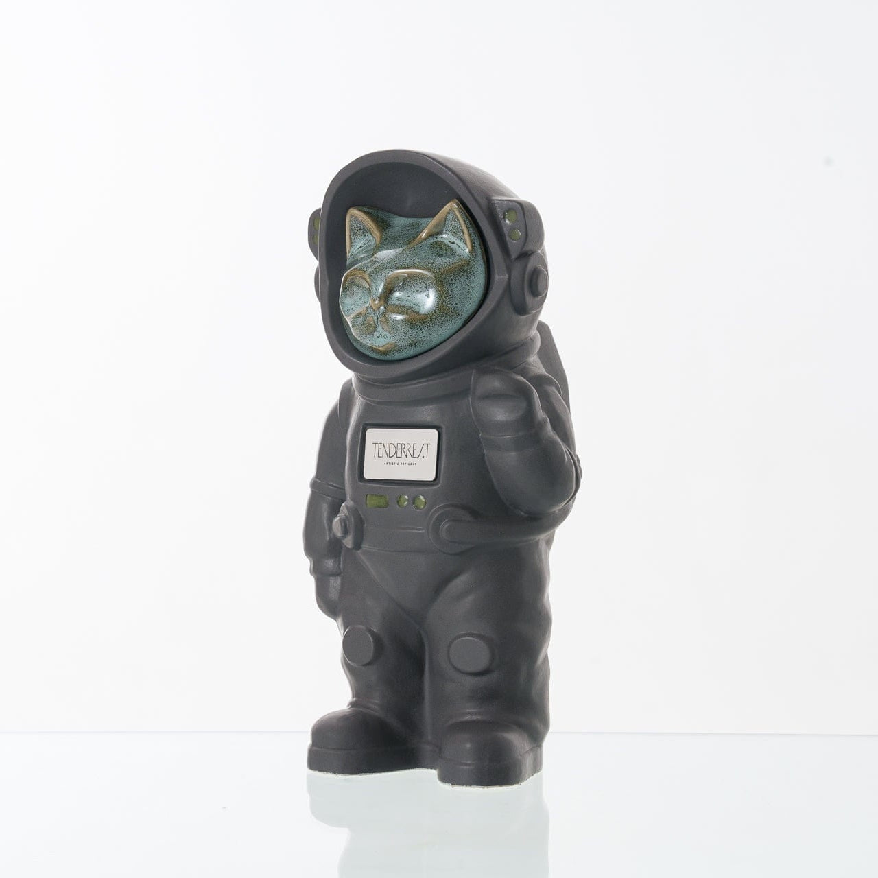 Customizable Pet Cremation Urn - Cat | Ceramic Handmade Figure - Pulvis Art Urns