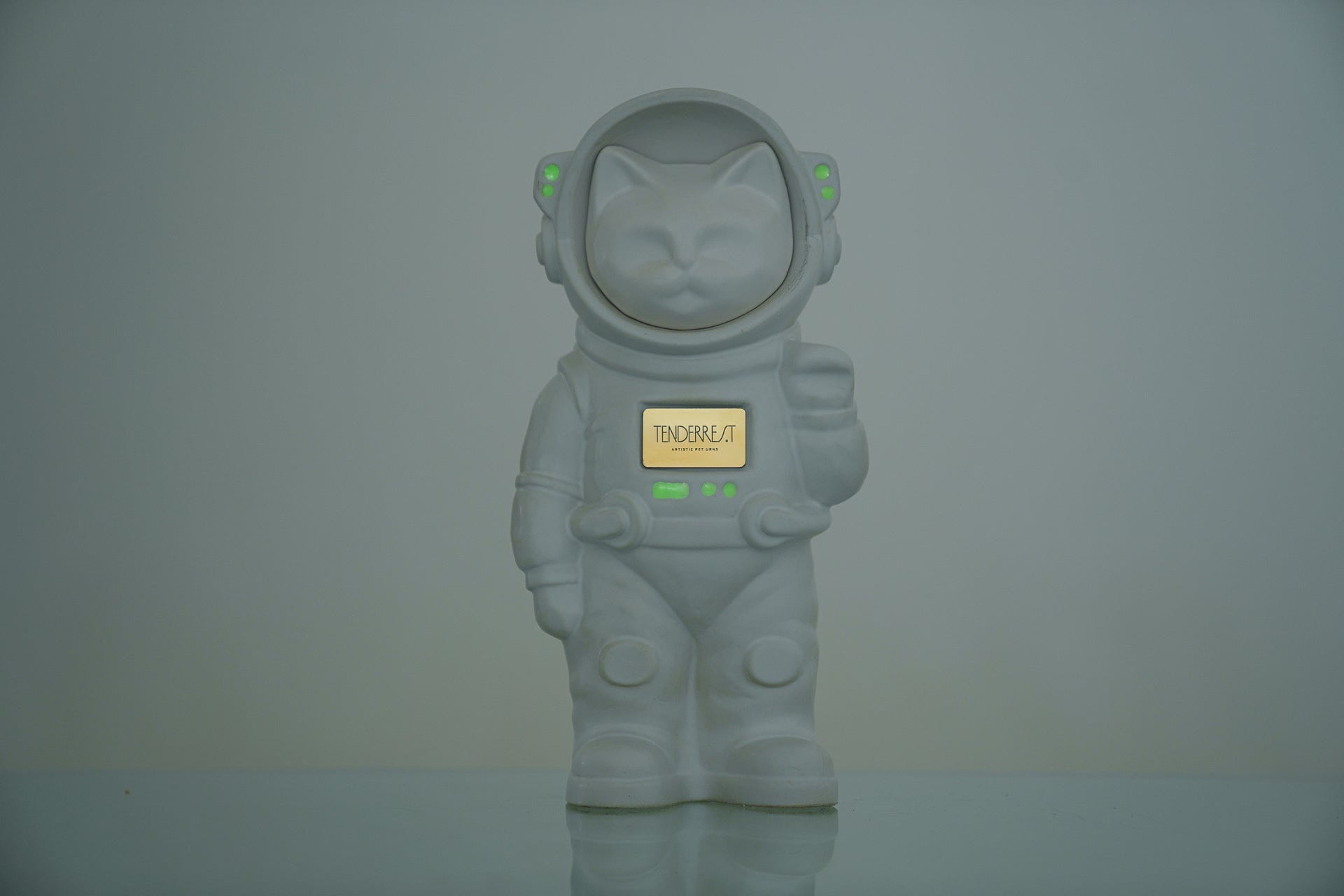 Customizable Pet Cremation Urn - Cat | Ceramic Handmade Figure - Pulvis Art Urns