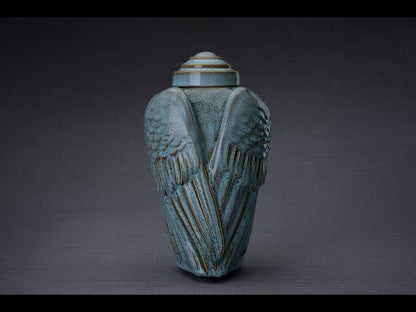 Wings Handmade Cremation Urn for Ashes, size Large/Adult,