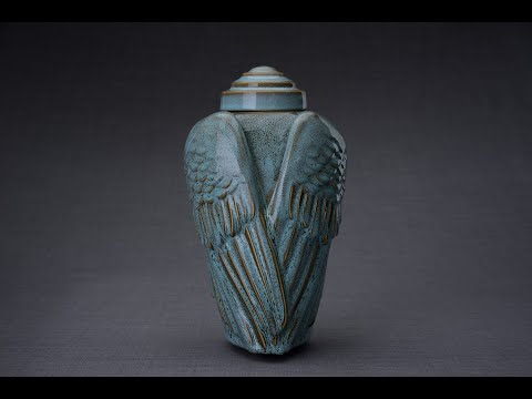 Wings Handmade Cremation Urn for Ashes, size Large/Adult,