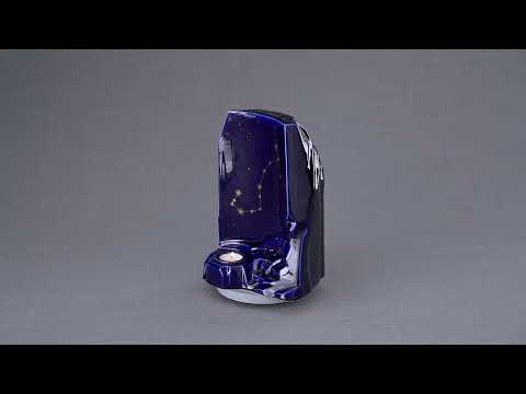 
                  
                    Load and play video in Gallery viewer, Pulvis Art Urns - Handmade Zodiac Urn. Constellation Urn Sagittarius Urn
                  
                