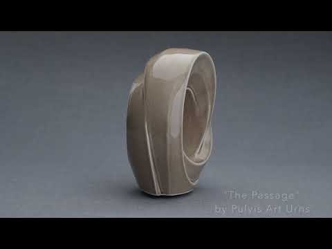 The Passage Handmade Cremation Urn for Ashes, size Large/Adult,