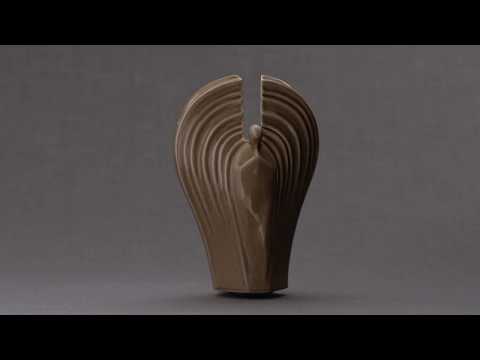 
                  
                    Load and play video in Gallery viewer, Guardian Handmade Cremation Urn for Ashes
                  
                