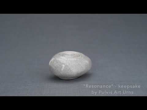 Resonance Handmade Cremation Keepsake Urn for Ashes