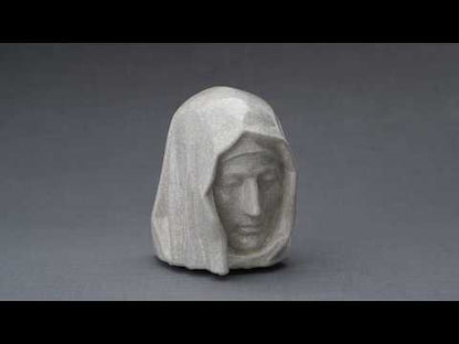 The Holy Mother Handmade Cremation Urn for Ashes, size Large/Adult, 