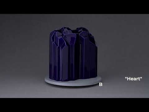 Handmade Companion Urn for Ashes "Heart" - Large | Ceramic