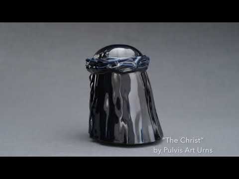 The Christ Handmade Cremation Urn for Ashes, size Large/Adult