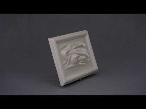 
                  
                    Load and play video in Gallery viewer, Dog Cremation Urn for Ashes - Transparent | Ceramic | Handmade
                  
                