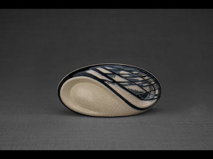 Pulvis Art Urns Exclusive Urn Handmade Decorated Eternity Keepsake for Ashes - Ceramic (SOLD OUT)