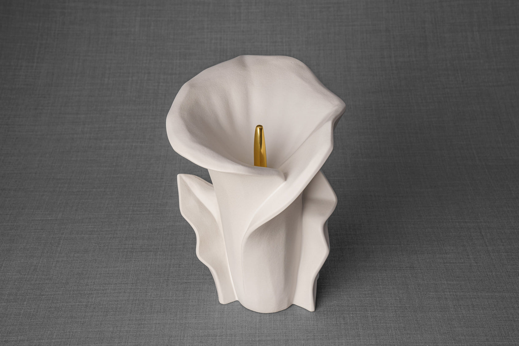 Calla Flower Urn Handmade Cremation Urns for Ashes by Pulvis Art Urns