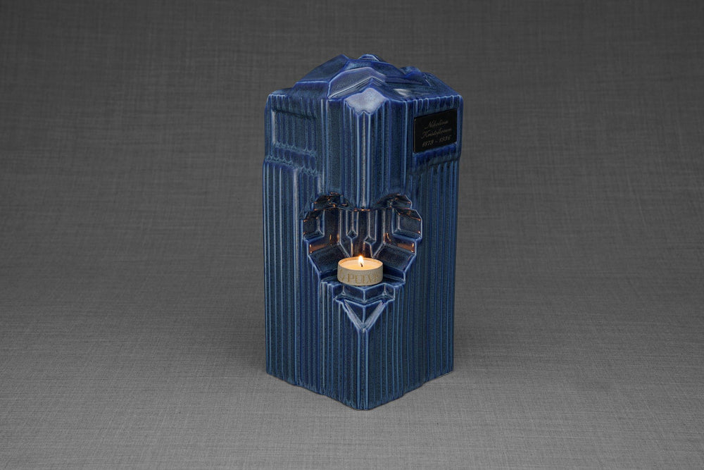 Pulvis Art Urns Adult Size Urn Cremation Candle Urn for Ashes 