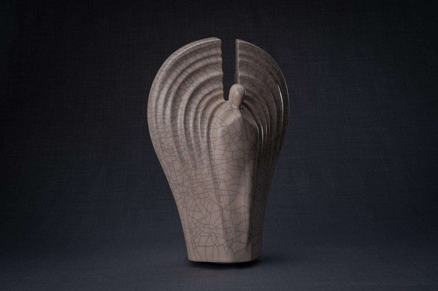 
                  
                    Pulvis Art Urns Adult Size Urn Guardian Handmade Cremation Urn for Ashes - Large | Craquelure | Ceramic
                  
                