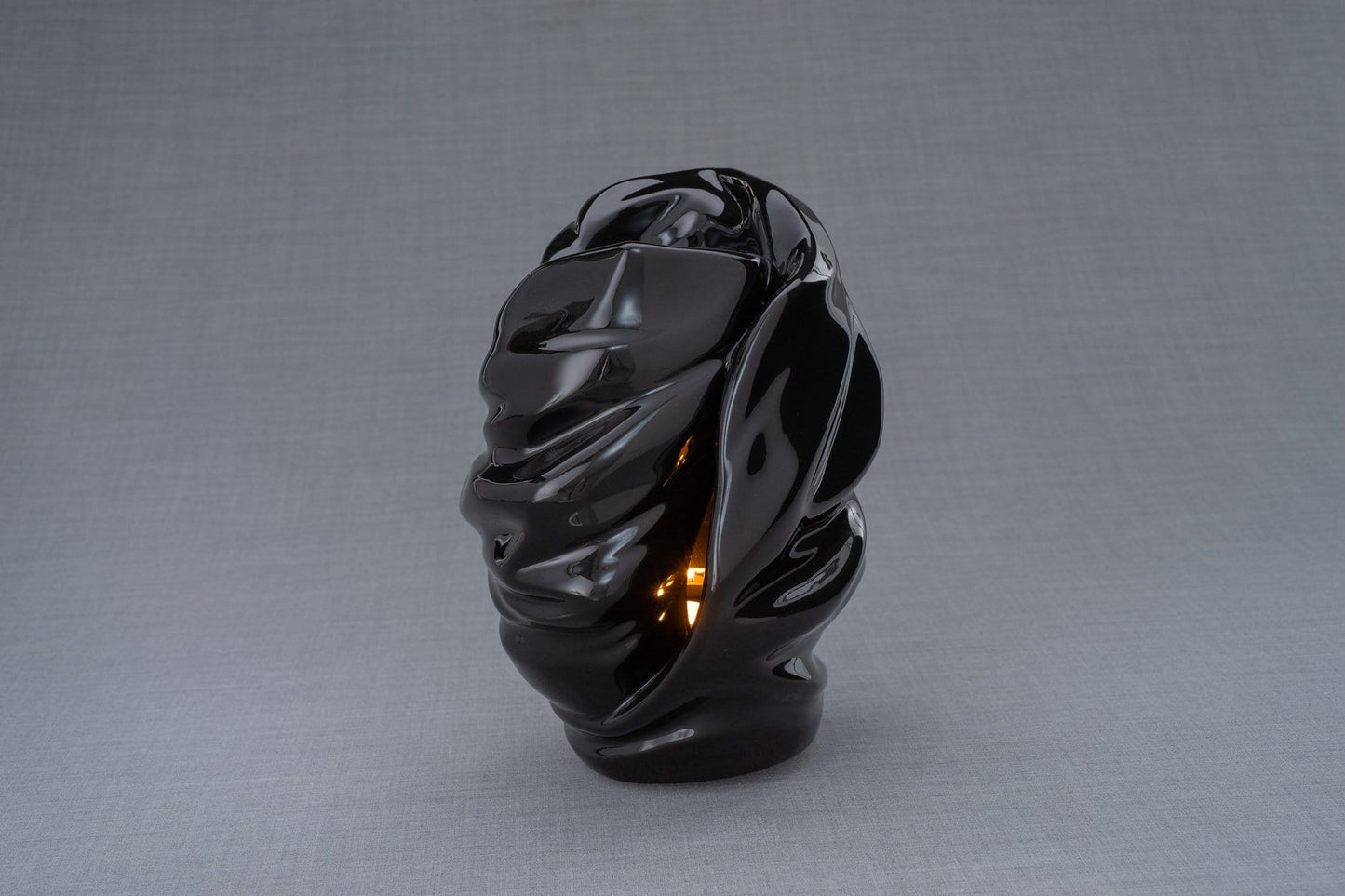 
                  
                    Light Handmade Cremation Urn for Ashes, size Large/Adult, color Lamp Black-Pulvis Art Urns
                  
                