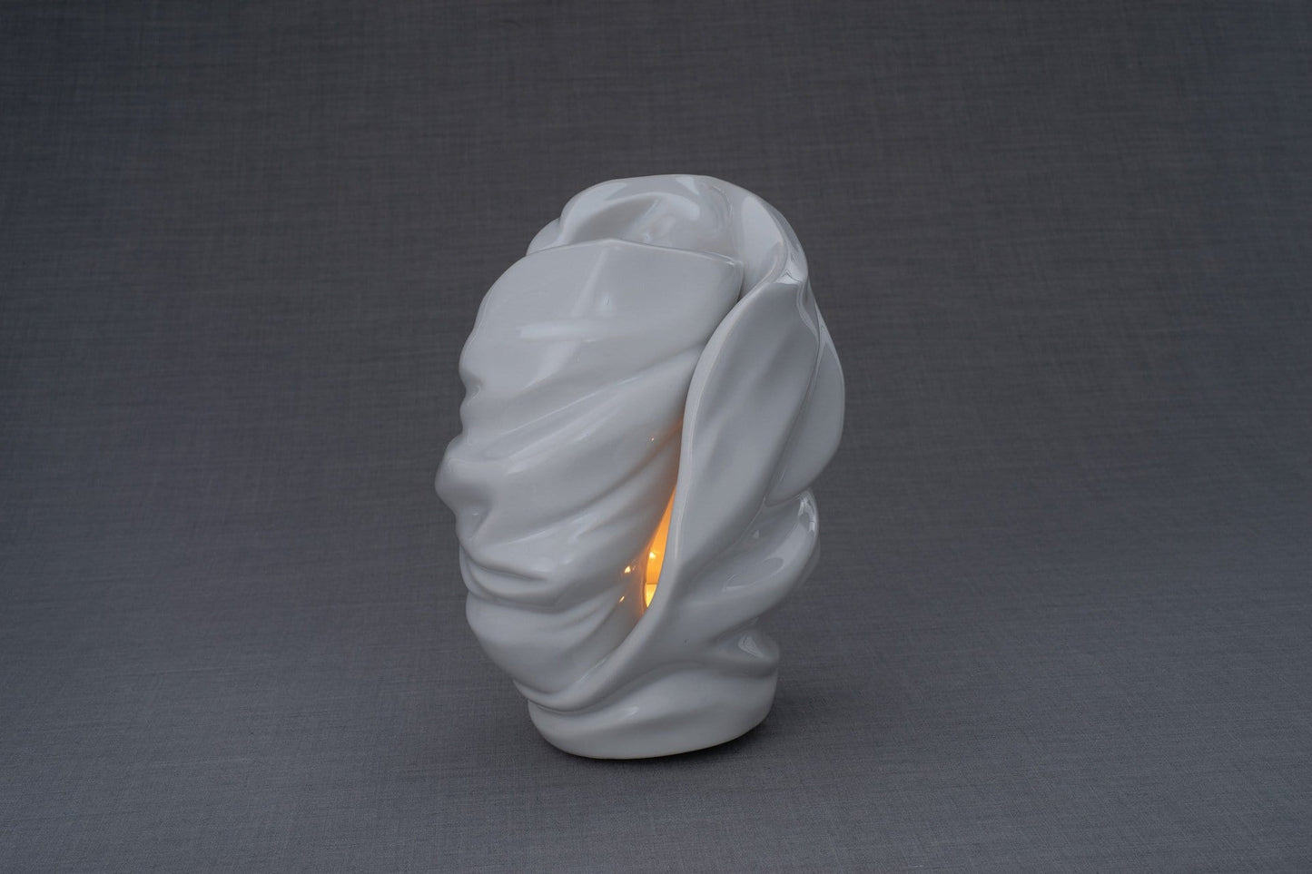 
                  
                    Light Handmade Cremation Urn for Ashes, size Large/Adult, color White-Pulvis Art Urns
                  
                