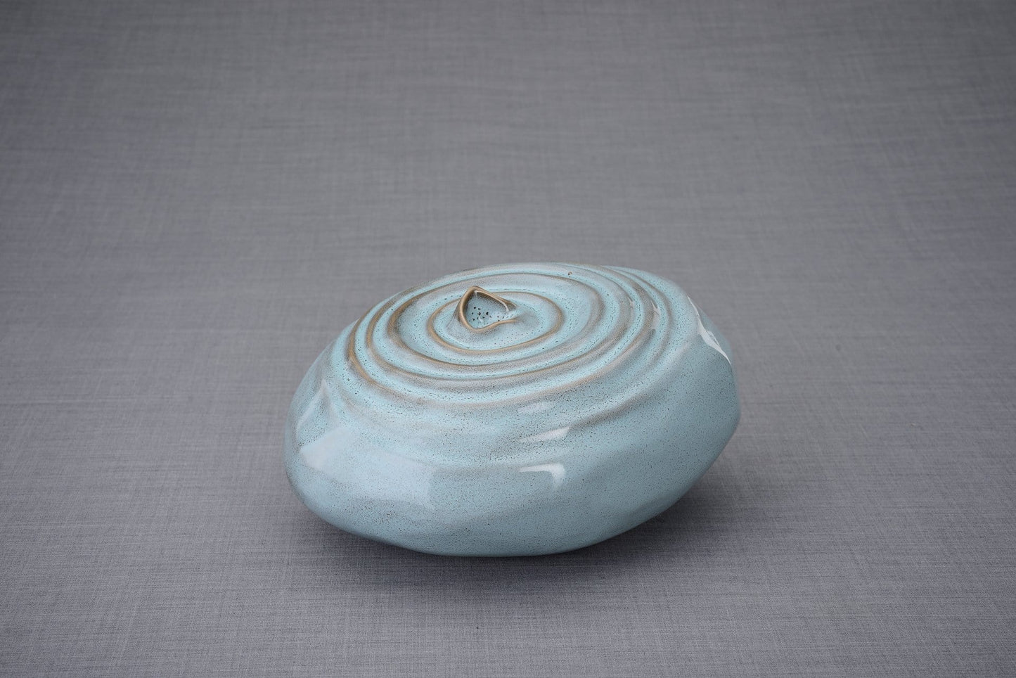 Stone Handmade Cremation Urn for Ashes, size Large/Adult, color White-PulvisArtUrns-Pulvis Art Urns