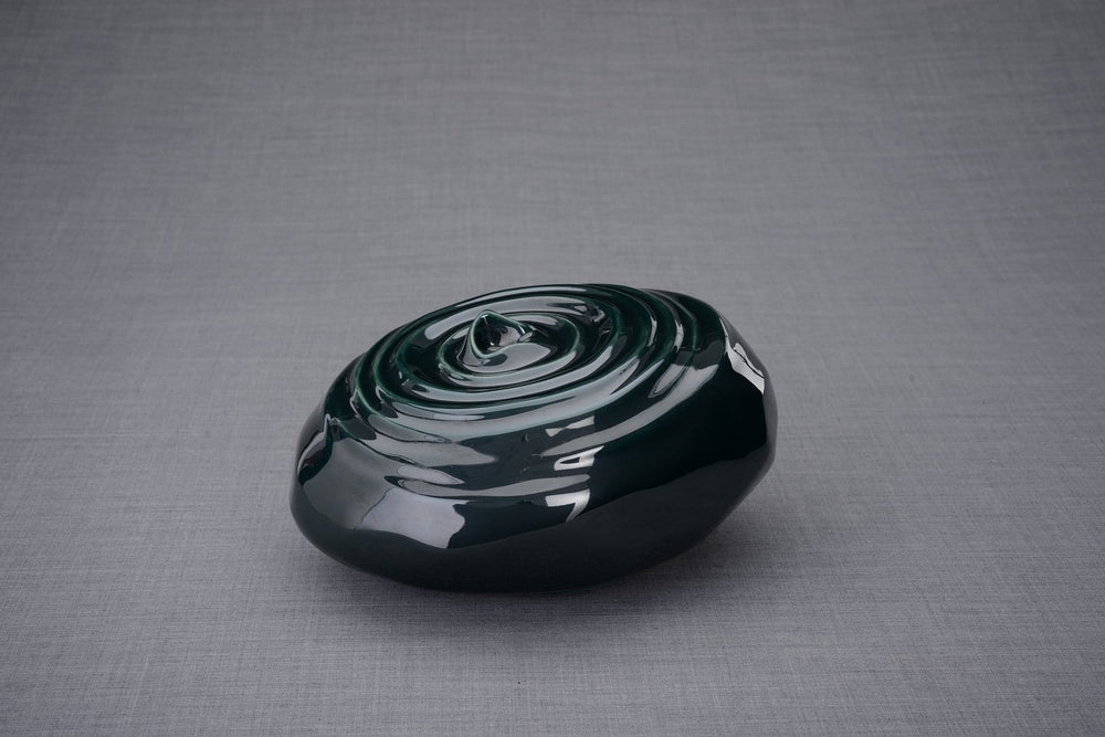 
                  
                    Resonance Handmade Cremation Urn for Ashes, size Adult/Large, color Oxide Green-Pulvis Art Urns
                  
                