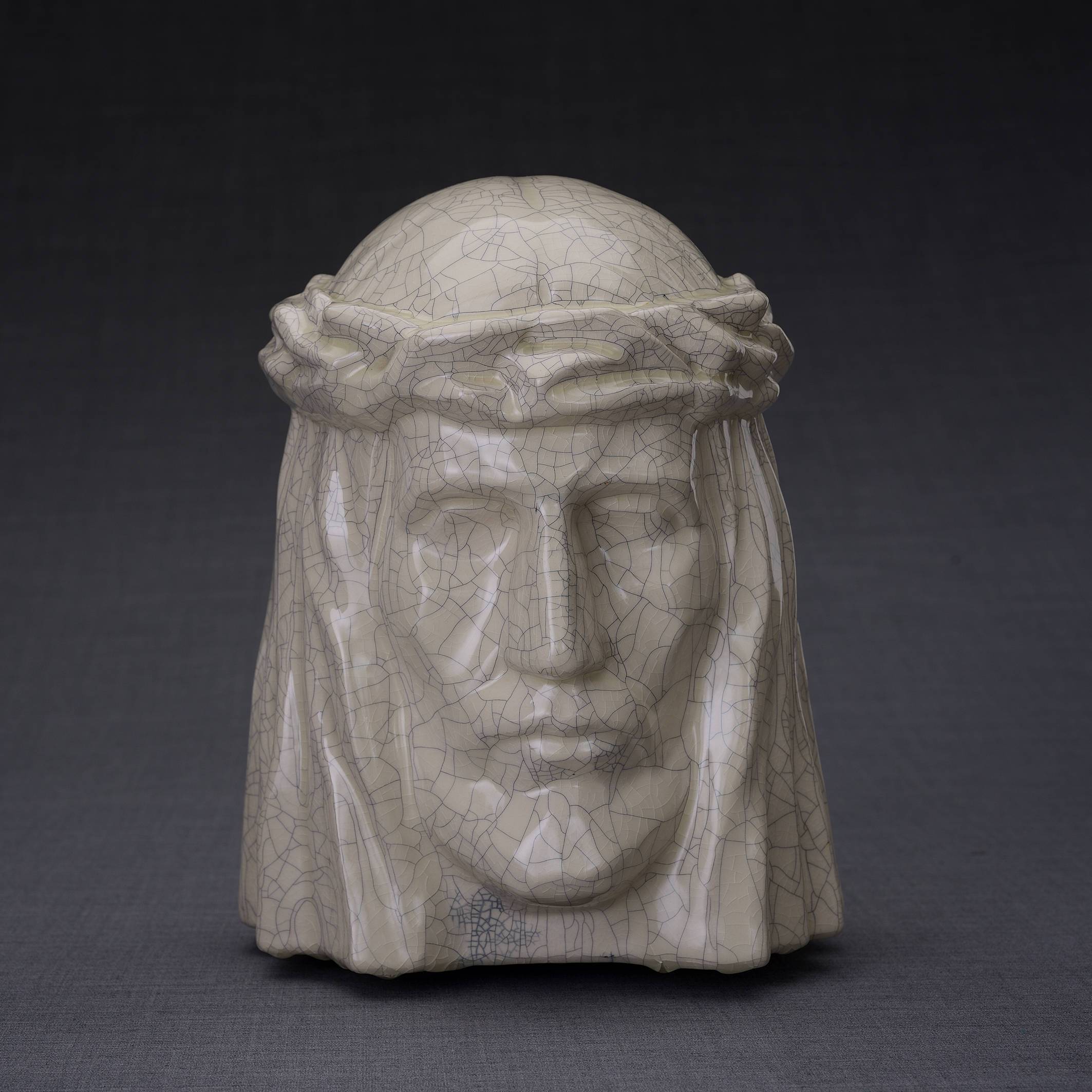 The Christ Handmade Cremation Urns for Ashes by Pulvis Art Urns