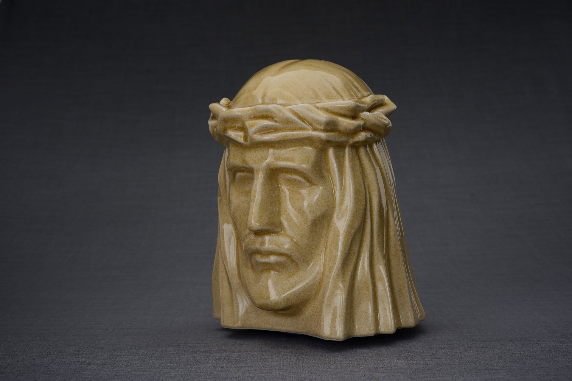 The Christ Handmade Cremation Urns for Ashes by Pulvis Art Urns