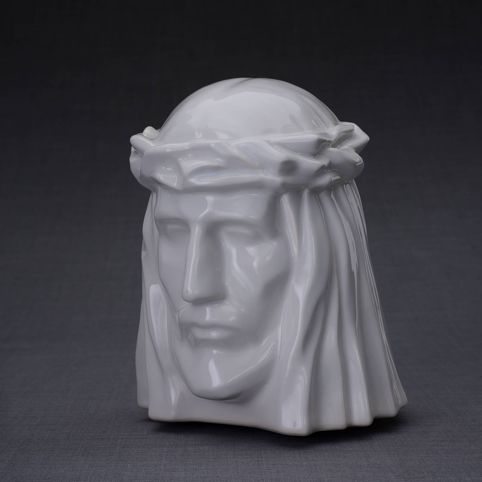 The Christ Handmade Cremation Urns for Ashes by Pulvis Art Urns