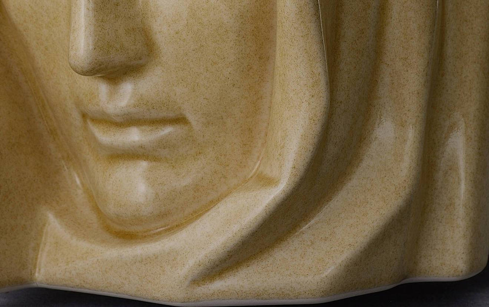 
                  
                    The Holy Mother Handmade Cremation Urn for Ashes, size Large/Adult, color Light Sand-PulvisArtUrns-Pulvis Art Urns
                  
                