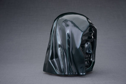 Handmade Cremation Urn for Ashes "The Holy Mother" - Large | Oxide Green | Ceramic - Pulvis Art Urns