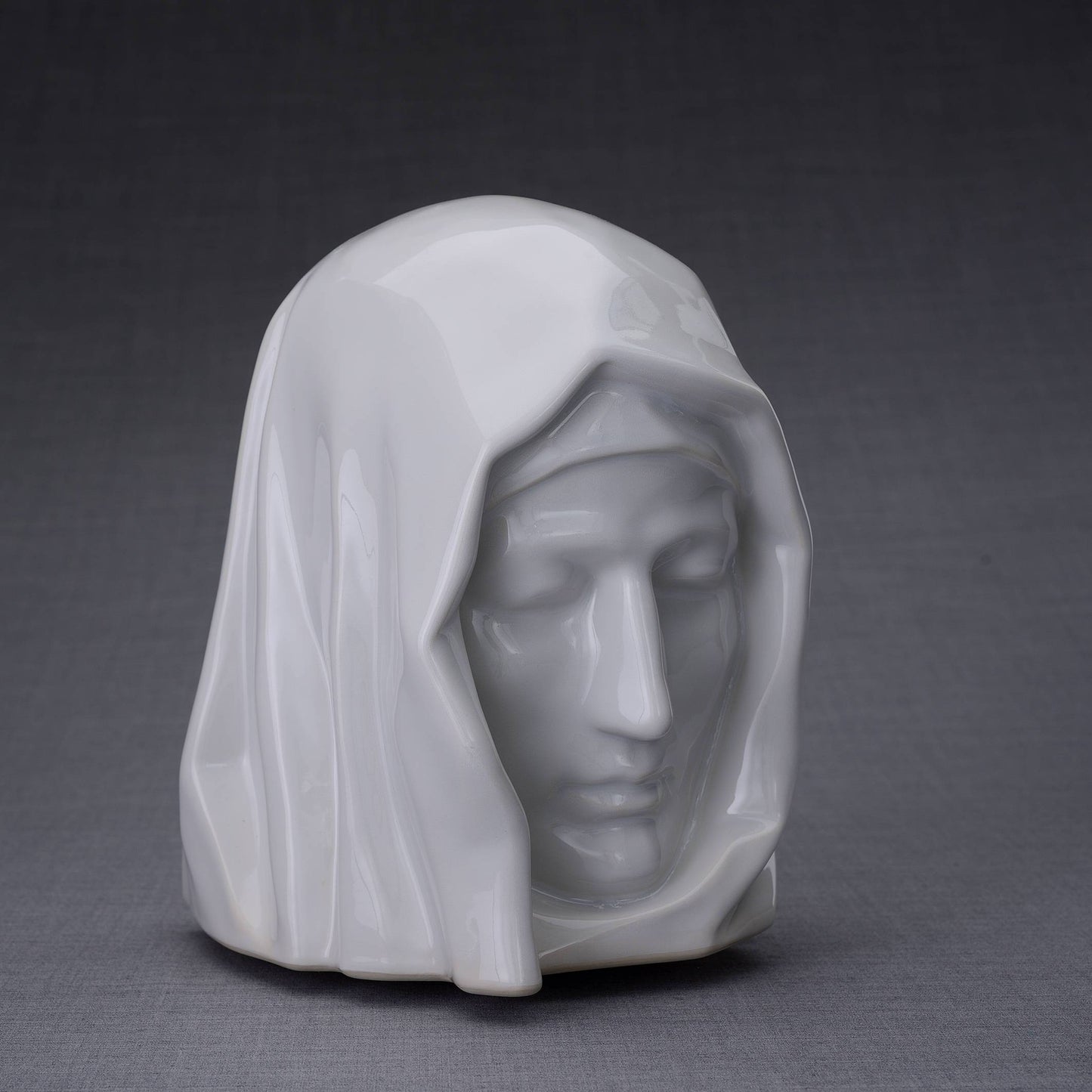 
                  
                    The Holy Mother Handmade Cremation Urn for Ashes, size Large/Adult, color White-PulvisArtUrns-Pulvis Art Urns
                  
                