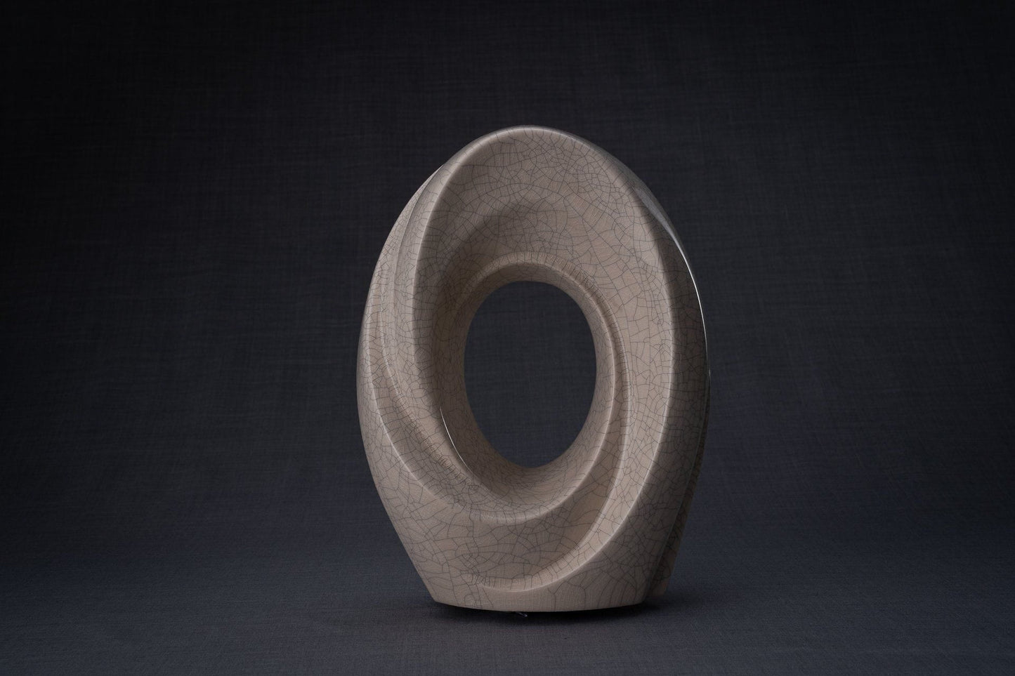 
                  
                    Pulvis Art Urns Adult Size Urn Handmade Cremation Urn for Ashes "The Passage" - Large | Craquelure | Ceramic
                  
                