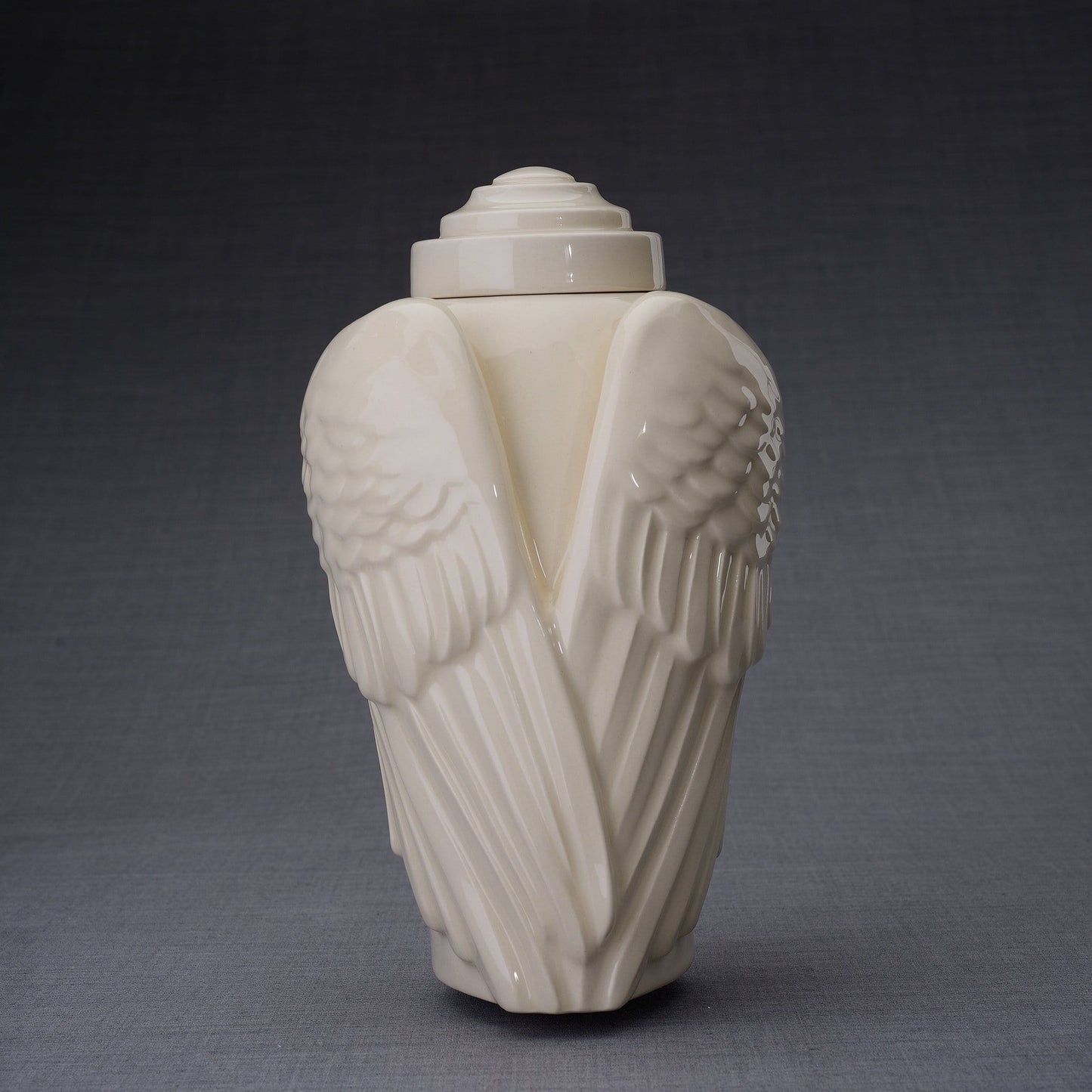 
                  
                    Wings Handmade Cremation Urn for Ashes, size Large/Adult, color Transparent-PulvisArtUrns-Pulvis Art Urns
                  
                