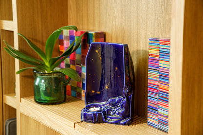 Zodiac Urn for Ashes "Aries" - Large | Star Sign Urn - Pulvis Art Urns