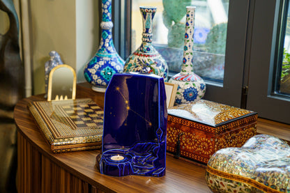 Zodiac Urn for Ashes "Cancer" - Large | Star Sign Urn - Pulvis Art Urns