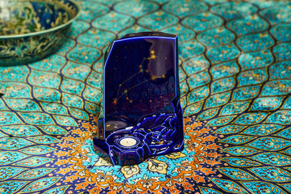 Zodiac Urn for Ashes "Leo" - Large | Star Sign Urn - Pulvis Art Urns