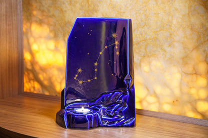 Zodiac Urn for Ashes "Scorpio" - Large | Star Sign Urn - Pulvis Art Urns