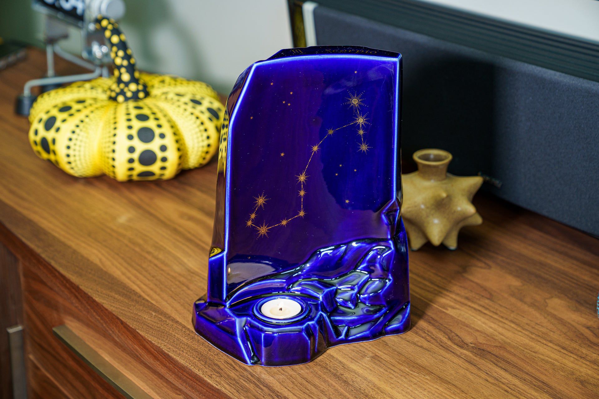 Zodiac Urn for Ashes "Scorpio" - Large | Star Sign Urn - Pulvis Art Urns