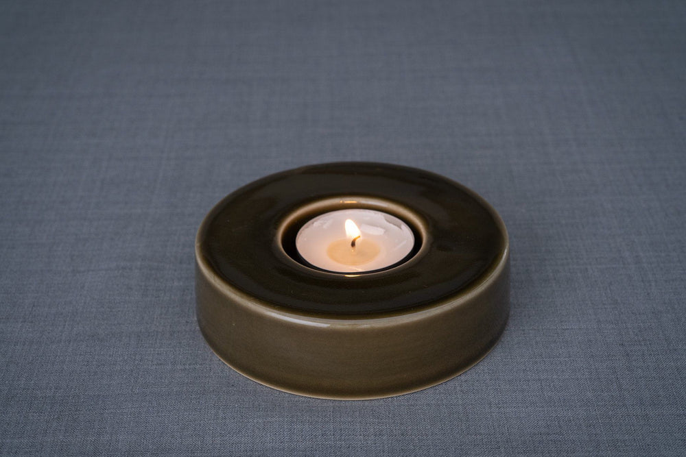 
                  
                    Caleo Handmade Ceramic Candleholder - Oily Green | Ceramic
                  
                