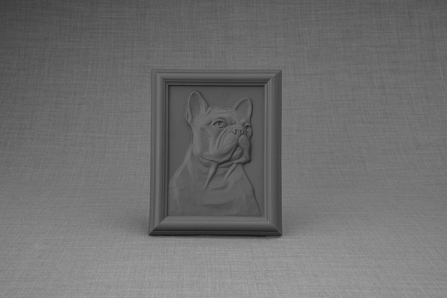 
                  
                    Pulvis Art Urns "Frenchie" Portrait Custom Decorated Pet Urn - Handmade | Ceramic
                  
                